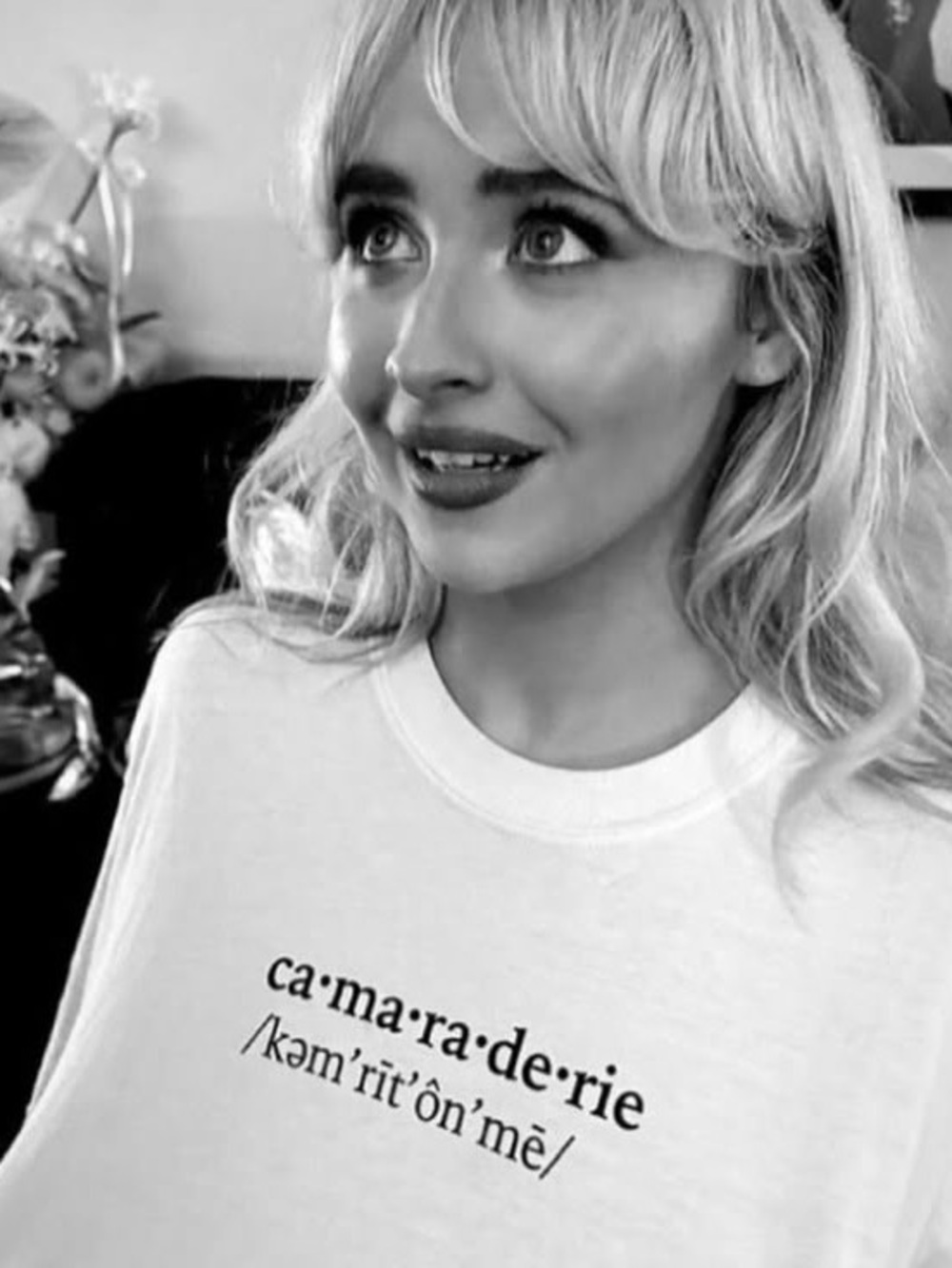 Sabrina Carpenter Camaraderie Tee Short n’ Sweet Tour Merche